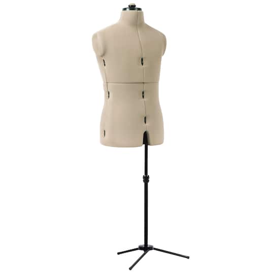 Dritz; Dritz® Mr. Tailor Male Dress Form with Adjustable Tri-Pod Stand; Category:Dress Forms; Image:1